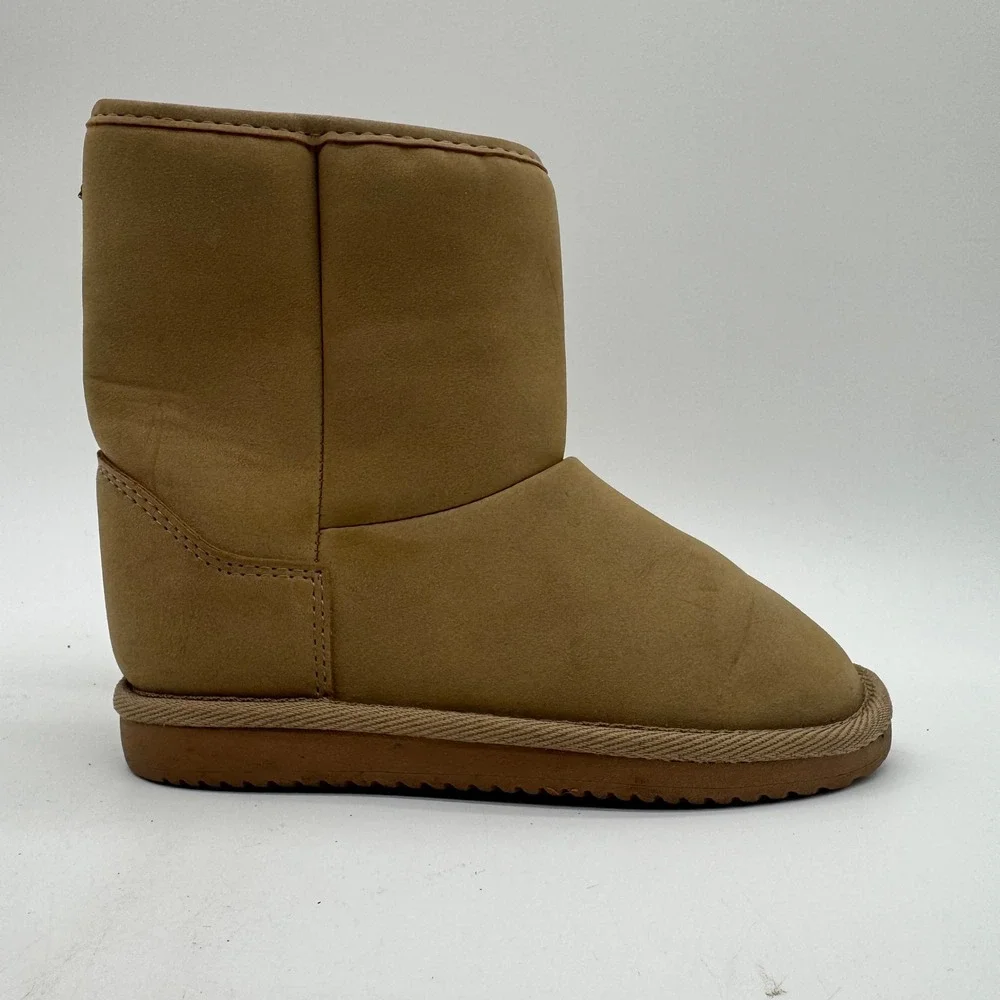 Carter's Girls Tan Faux Fur Lined Winter Boots Size 12 Toddler